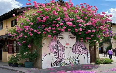 绵竹怎么设计网红打卡墙绘