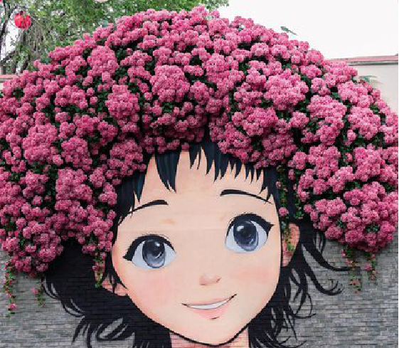 绵竹墙体彩绘-网红墙打卡