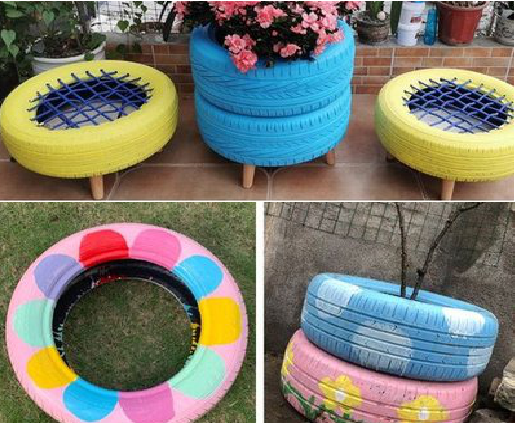 绵竹墙体彩绘-变废为宝