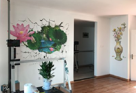 绵竹墙体彩绘相比墙纸的优势。