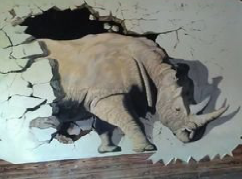 绵竹在墙绘中，如何绘制3D效果？