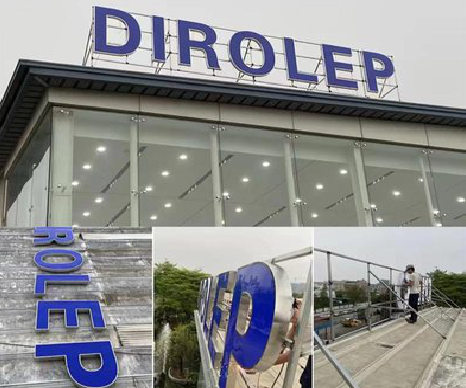 绵竹楼顶发光字安装的注意事项。